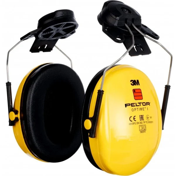 à prix d'occasion 3M Coquilles Anti-bruit Jaunes Pour Casque PELTOR OPTIME I – H510P3 1