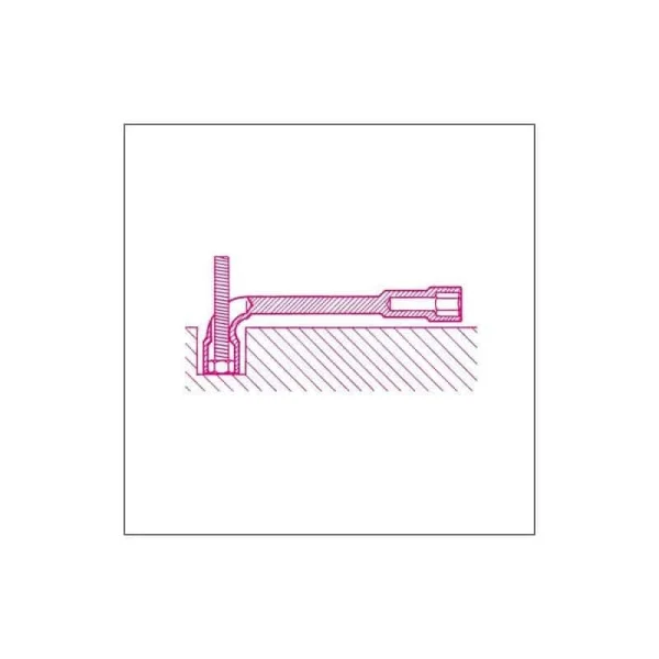 BETA Clé à Pipe Débouchée 6 X 6 Pans – 933 vente en ligne pas cher 5