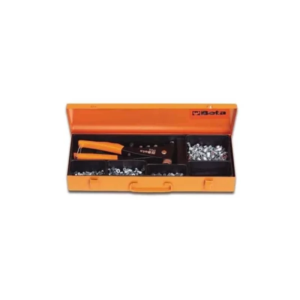 excellent qulity BETA Coffret Pince à Insert + 400 Rivets- 1742/C4 – 017420005 3