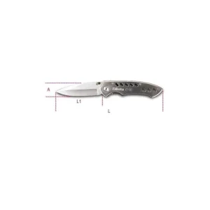 BETA Couteau Cran D Arrêt En Inox – 1778 D – 017780060 Satisfait ou Remboursé 6