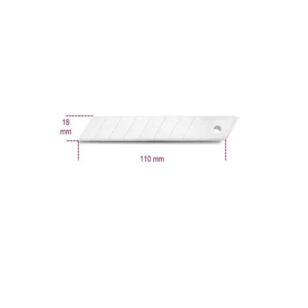 BETA Etui De 10 Lames Sécables 18 Mm 1771RL – 017710010 ﻿soldes 1