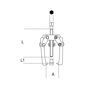 BETA Extracteur à 3 Griffes Articulées – 1516/1 – 2 – 3 meilleure qualité 6