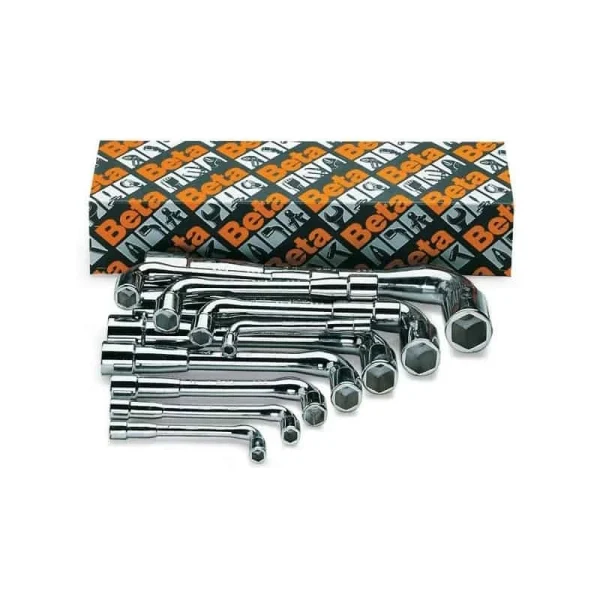 BETA Jeu 7 Clés à Pipe Débouché Chromé Poli – 933/S7 – 009330077 fashioniable 1