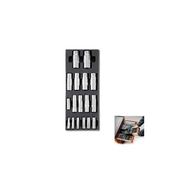 authentiques BETA Lot De 17 Douilles En Plateau – 2424 T103 – 024240103 1