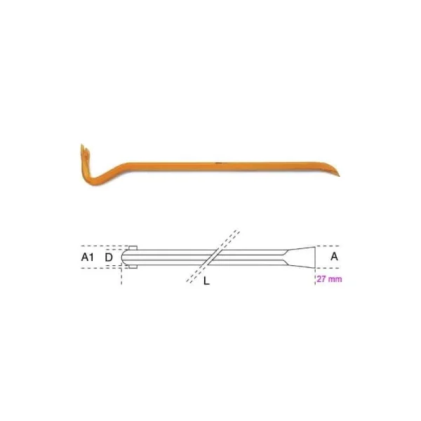 REMISE allant BETA Pince à Décoffrer – 1704 1