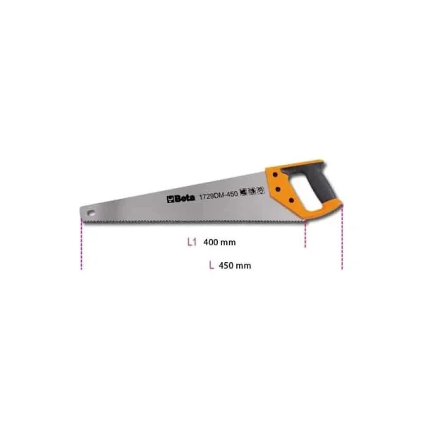 BETA Scie égoïne à Bois – 1729DM 450 – 017290450 fashioniable 1