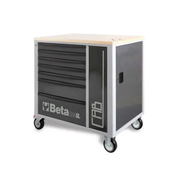 BETA Servante 7 Tiroirs Avec Armoire Latérale – C24SL-CAB Neuve avec étiquette 3