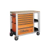 magasin france BETA Servante 7 Tiroirs Et Tablettes Latérales – C24SL 14
