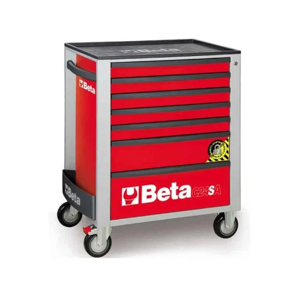 BETA Servante Mobile à 7 Tiroirs Avec Système Anti-basculement – C24SA/7 magasins pas chers 3