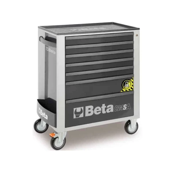 BETA Servante Mobile à 7 Tiroirs Avec Système Anti-basculement – C24SA/7 magasins pas chers 5