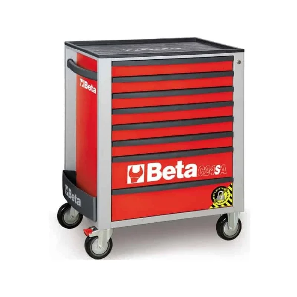 BETA Servante Mobile Atelier 8 Tiroirs C24SA Retour Gratuit 3