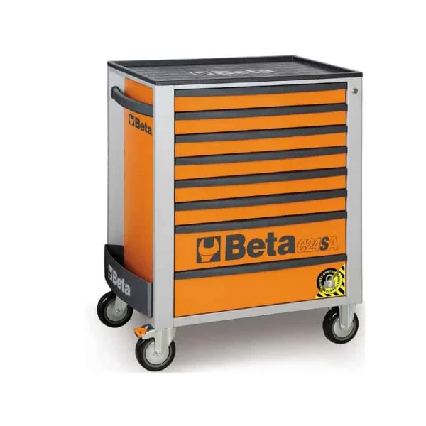 BETA Servante Mobile Atelier 8 Tiroirs C24SA Retour Gratuit 4