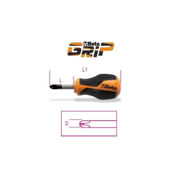 Acheter BETA Tournevis à Lame Courte Pour Vis Phillips®- 1262N 1