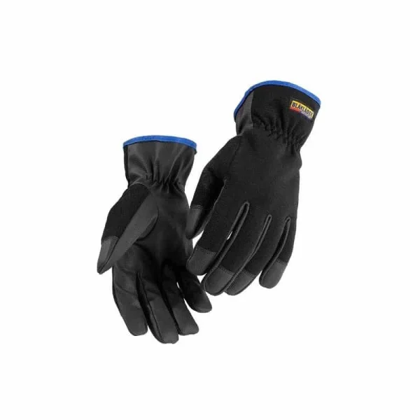 garantis authentique BLAKLADER Gant De Travail Noir En Cuir Synthétique – 2265 1