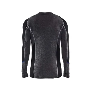 Meilleur Prix Garanti BLAKLADER Haut De Sous-vêtement Warm Gris/noir – 4897 8
