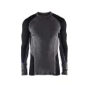 Meilleur Prix Garanti BLAKLADER Haut De Sous-vêtement Warm Gris/noir – 4897 8