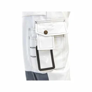 garantis authentique BLAKLADER Pantalon De Travail Peintre Blanc – 1091 13