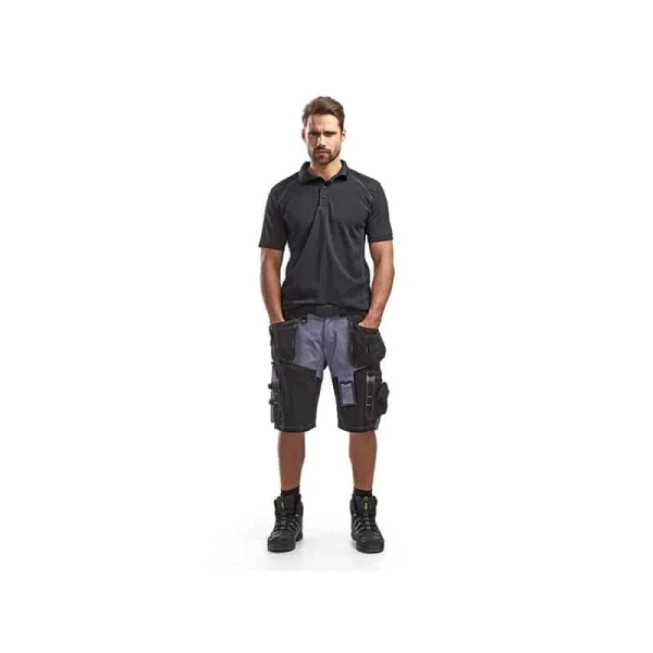 achat BLAKLADER Short X1500 Coton Gris/noir – 1502 4