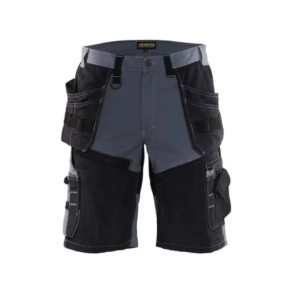 achat BLAKLADER Short X1500 Coton Gris/noir – 1502 1
