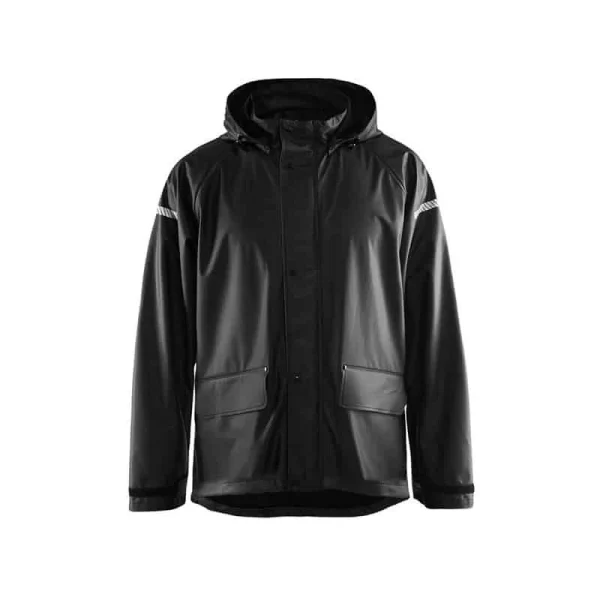 magasin pas cher BLAKLADER Veste De Pluie Niveau 1 Noir – 4311 1