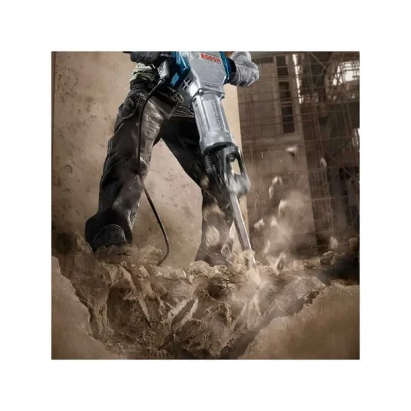 BOSCH Marteaux Piqueur Hexagonal 28mm GSH27VC + Chariot – 0615990145 prix pas cher 5