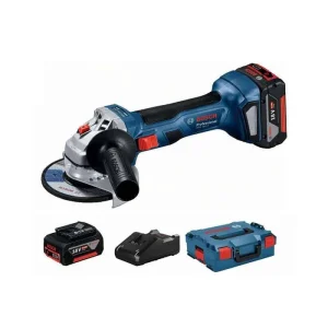 SOLDES TOUT À BOSCH Meuleuse 125 Mm 18V 4Ah – GWS18V-7 – 06019H9005 6