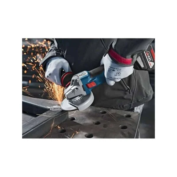 BOSCH Meuleuse 125mm 18V 5Ah Connectable GWS18V-10C – 06019G310D à prix imbattables 3