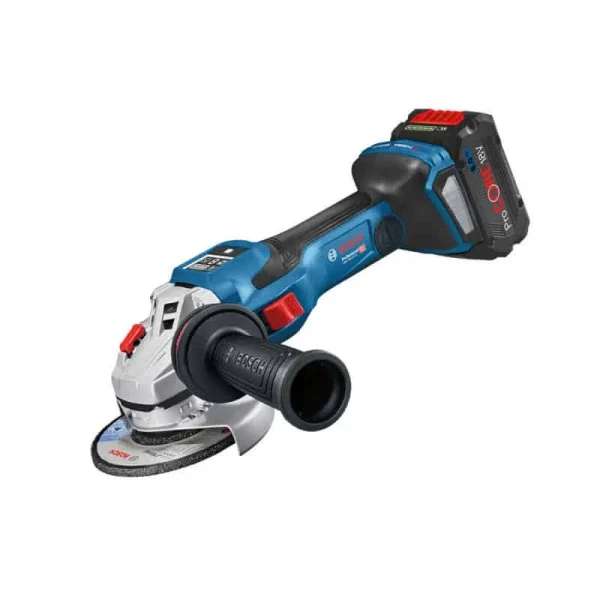 magasin pour BOSCH Meuleuse 125mm 18V 8Ah Biturbo GWS18V-15SC – 06019H6101 3