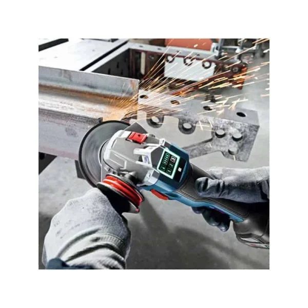 site soldes BOSCH Meuleuse 125mm 18V Connectée GWS18V-10SC – 06019G340B (solo) 6