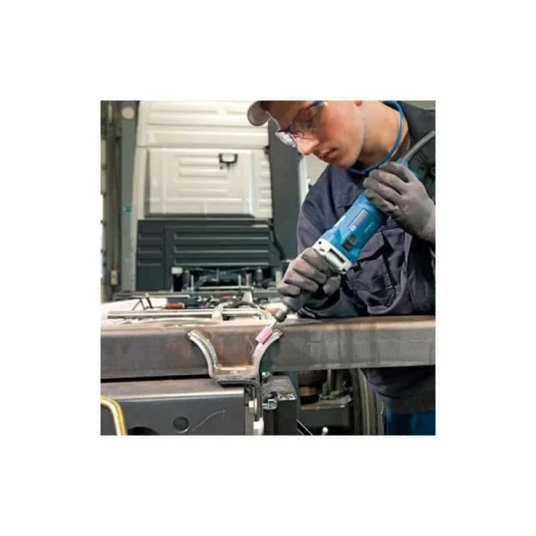 Satisfait ou Remboursé BOSCH Meuleuse Droite 650 W Ø 8mm +Var. GGS28LCE – 0601221100 5