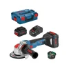 BOSCH Meuleuse X-LOCK 125mm 18V 8Ah GWX 18V-10SC – 06017B0401 magasin paris 13