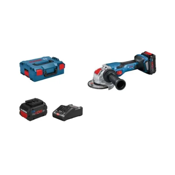 BOSCH Meuleuse X-LOCK 125mm 18V 8Ah GWX 18V-15 C – 06019H6401 achat 1