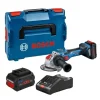 Paiement sécurisé BOSCH Meuleuse X-LOCK 125mm 18V 8Ah GWX 18V-15SC – 06019H6501 5
