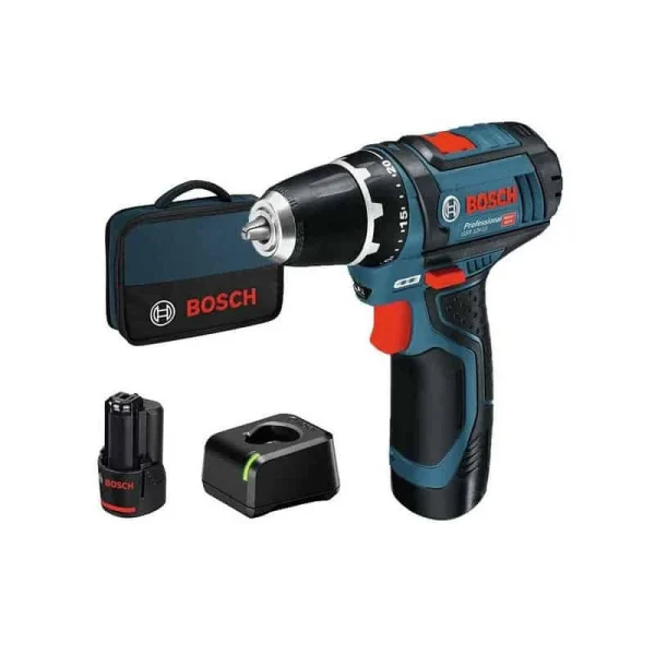 BOSCH Perceuse Visseuse 12 V – GSR12V-15 Housse – 060186810F Prix très abordable 1