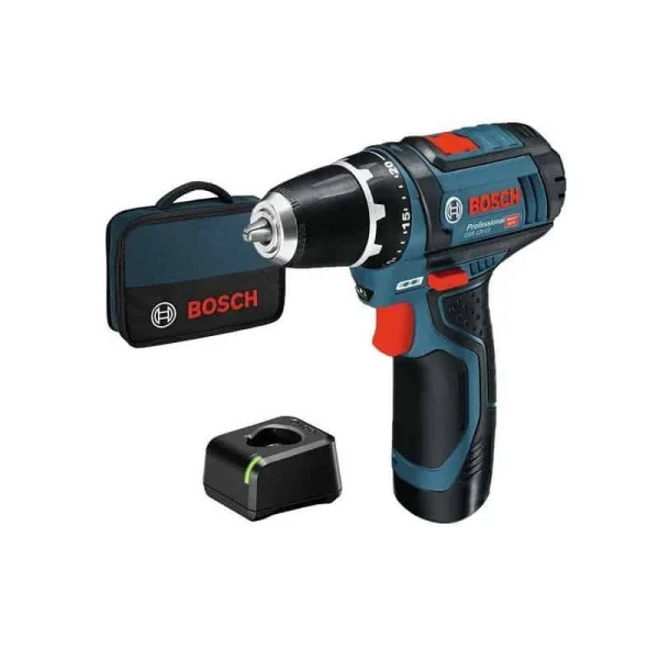 magasin pas cher BOSCH Perceuse Visseuse 12V 1x2Ah – GSR12V-15 Housse 6