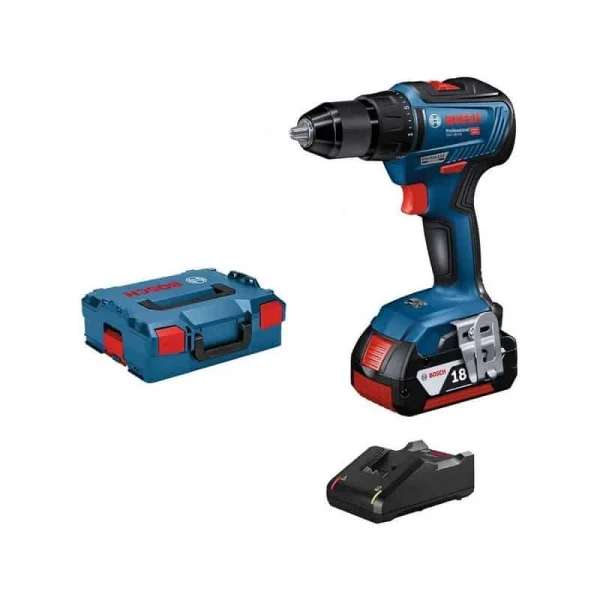 De super promotions disponibles BOSCH Perceuse Visseuse 18V 1x5Ah GSR18V-55 (1 Bat) 4