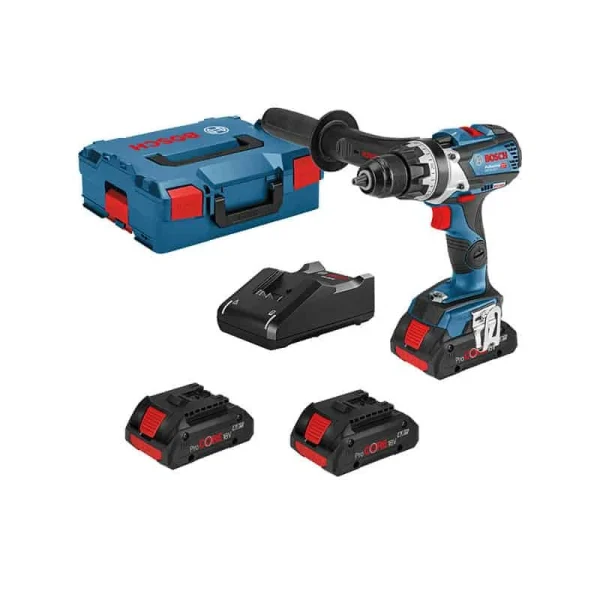 magasin en ligne france BOSCH Perceuse Visseuse 18V 3x4Ah ProCore GSR18V-110C – 0615990L4S 1