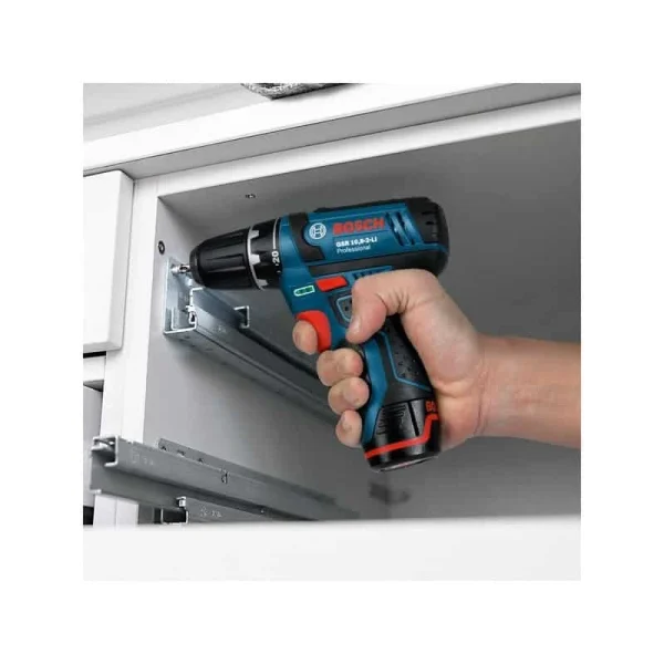 BOSCH Perceuse Visseuse GSR12V-15 Set 2+4 Ah + 39 Acc. 0615990G6L site soldes 6
