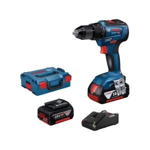 BOSCH Perceuse Visseuse Percu 18 V 4 Ah – GSB18V-55 – 06019H5300 aux meilleurs prix 7