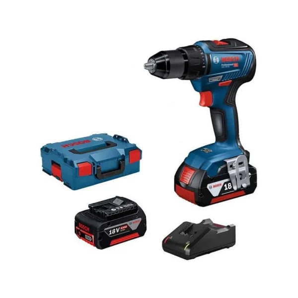 BOSCH Perceuse Visseuse Percu 18 V 4 Ah – GSB18V-55 – 06019H5300 aux meilleurs prix 3