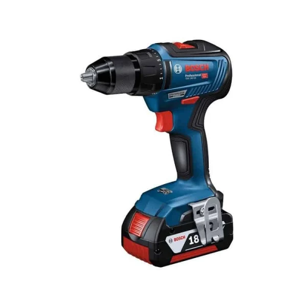 BOSCH Perceuse Visseuse Percu 18 V 4 Ah – GSB18V-55 – 06019H5300 aux meilleurs prix 1