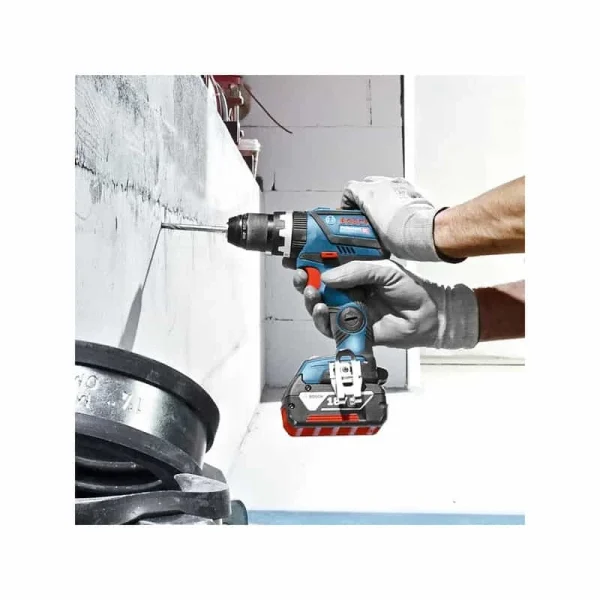 BOSCH Perceuse Visseuse Percu 18V Connectée GSB18V-60C+ – 06019G2101 magasin en ligne france 3