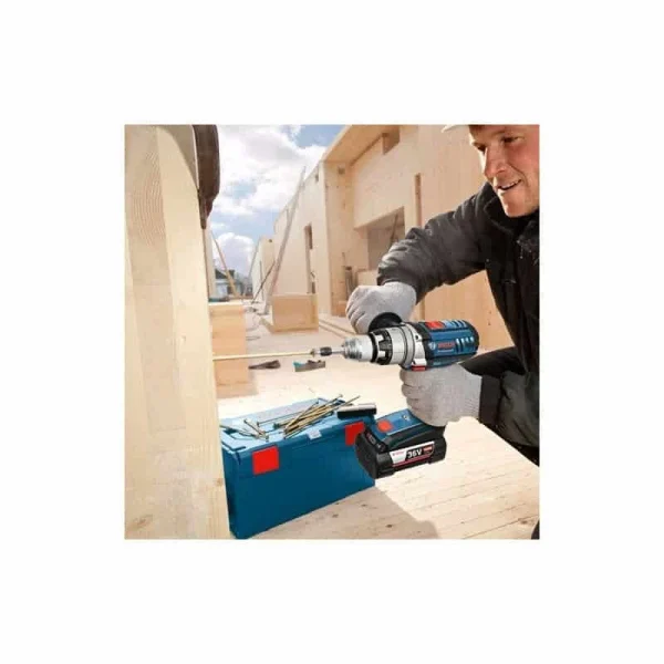 commentaire favorable BOSCH Perceuse Visseuse Percu 36V 4Ah GSB36VE2-LI – 06019C1100 5