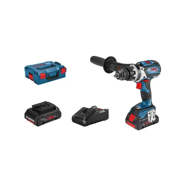 BOSCH Perceuse Visseuse Percussion GSB18V-110C 18V 4Ah – 06019G030B Prestation Et Rapide 1