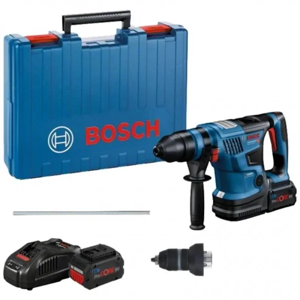 De super promotions disponibles BOSCH Perfo Burineur SDS-Plus 18V 8Ah GBH 18V-34 CF – 0611914002 1