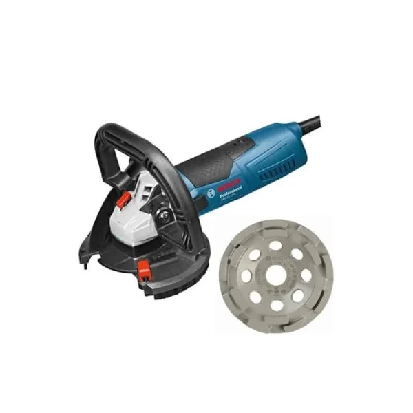 soldes magasin BOSCH Ponçeuse à Béton Ø 125 Mm 1500W – GBR15CAG – 0601776001 1