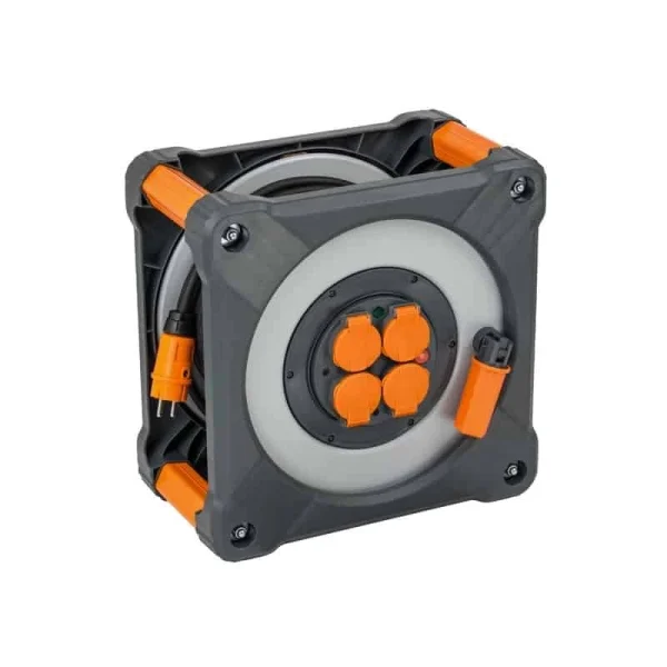 BRENNENSTUHL Enrouleur Cube 25m IP44 2.5mm² – 9202251100 Livraison rapide 1