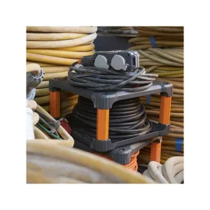 marque pas cher en ligne BRENNENSTUHL Enrouleur Cube Avec Powerblock 25+5m IP44 2.5mm² – 9212301100 14