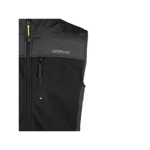 CATERPILLAR Gilet Polaire Sans Manches Noir Momentum – 1322033 Meilleur Service 6
