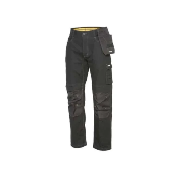 CATERPILLAR Pantalon De Travail Noir Custom Elite – 1810022 soldes en ligne 1